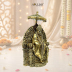Sai Baba Brass Idol | Handcrafted Brass Murti for Home Temple & Pooja