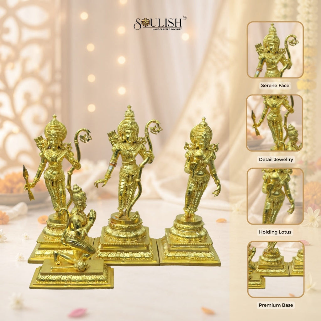 Ram Parivar Brass Idol