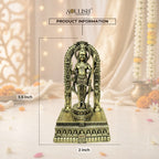 Ram Lalla Brass Idol | Handcrafted Brass Murti for Pooja & Home Temple