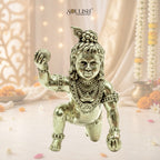 Laddu Bal Gopal Krishna Brass Idol