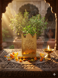 Brass Tulsi Pot Big