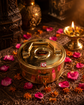 Brass round Box ( Jhapi )