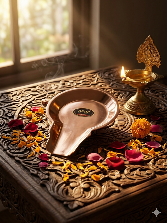 Copper  Udupi Somsutra Round