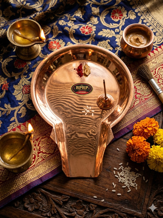 Copper  Udupi Somsutra Round